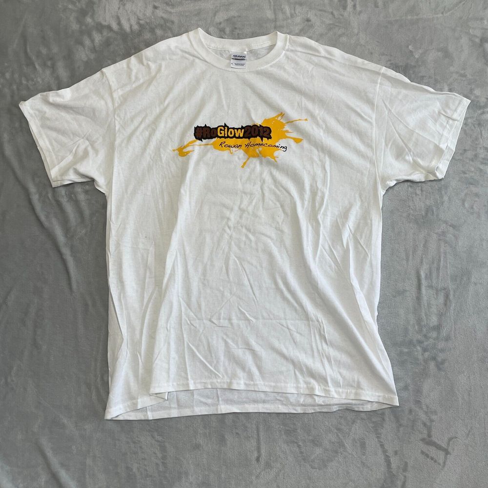 Rowan Shirt Extra Large Homecoming #RoGlow2012 Splatter Graphic Tee Pre-Shrunk - Picture 1 of 6